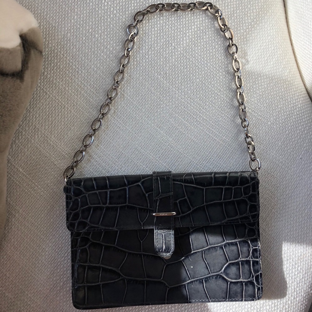 Furla crocodile mini bag